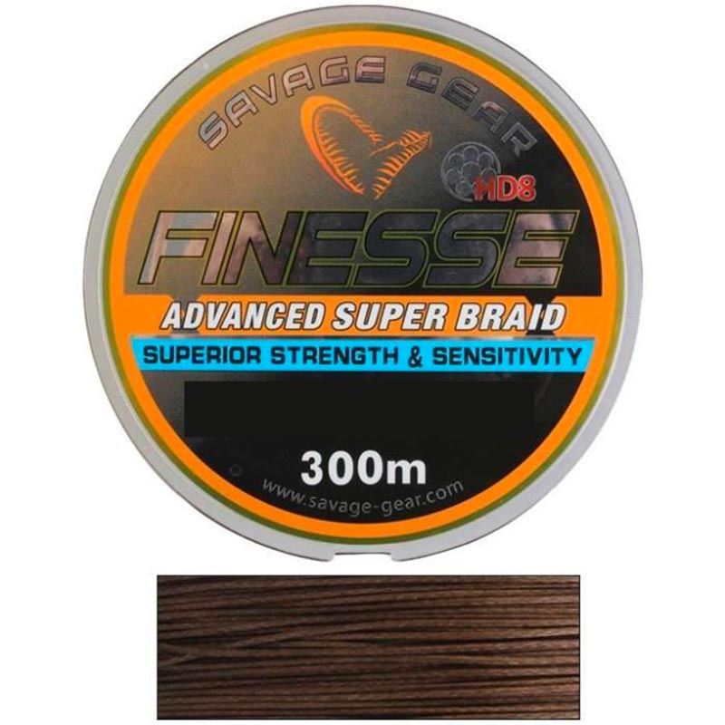 Tresse SavaGear FinezzeGris300m0.26