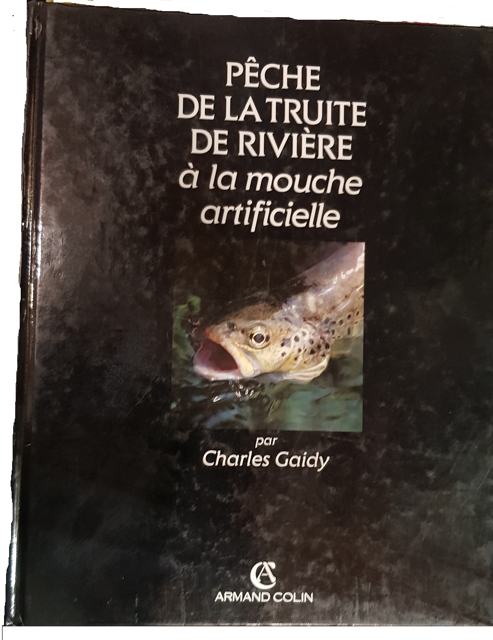 Livre : peche de la truite de riviere à la mouche artificielle