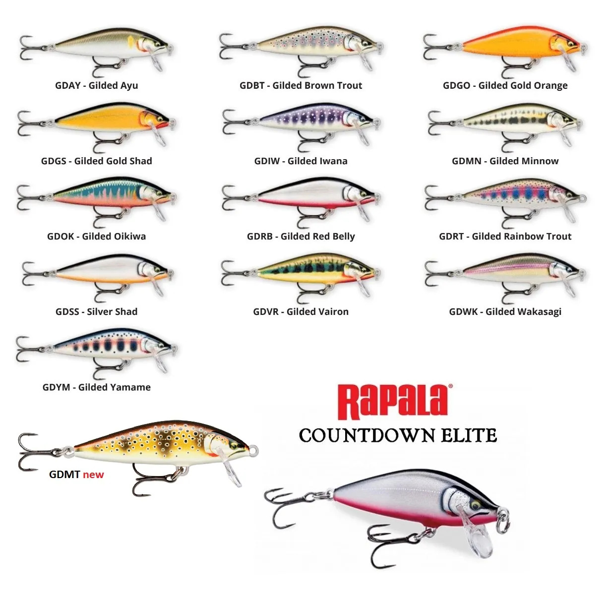 Rapala CountDown Elite 5.5CM